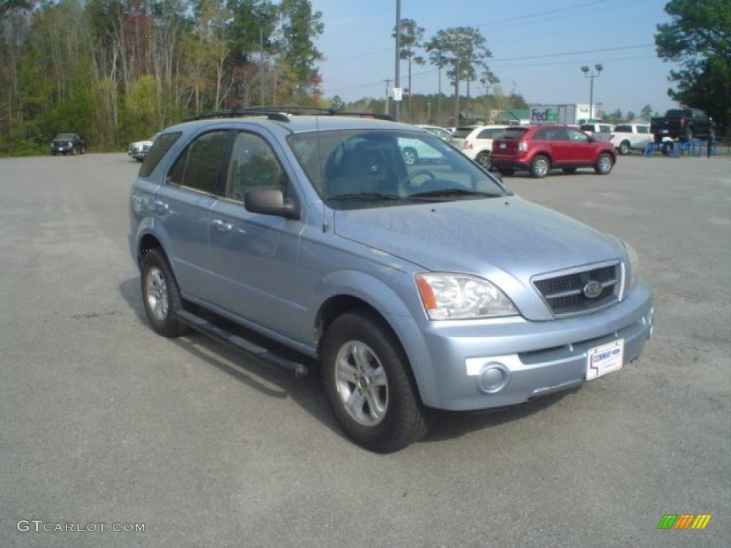 2005 Sorento LX - Ice Blue Metallic / Gray photo #3