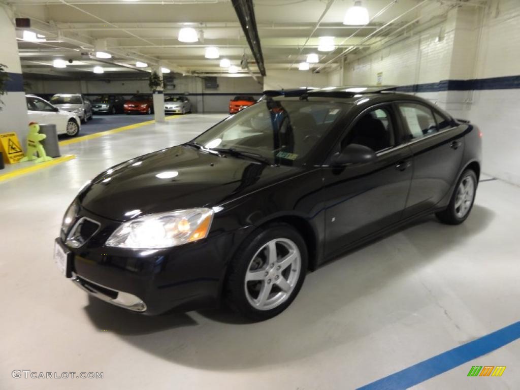 2008 G6 V6 Sedan - Black / Ebony Black photo #2