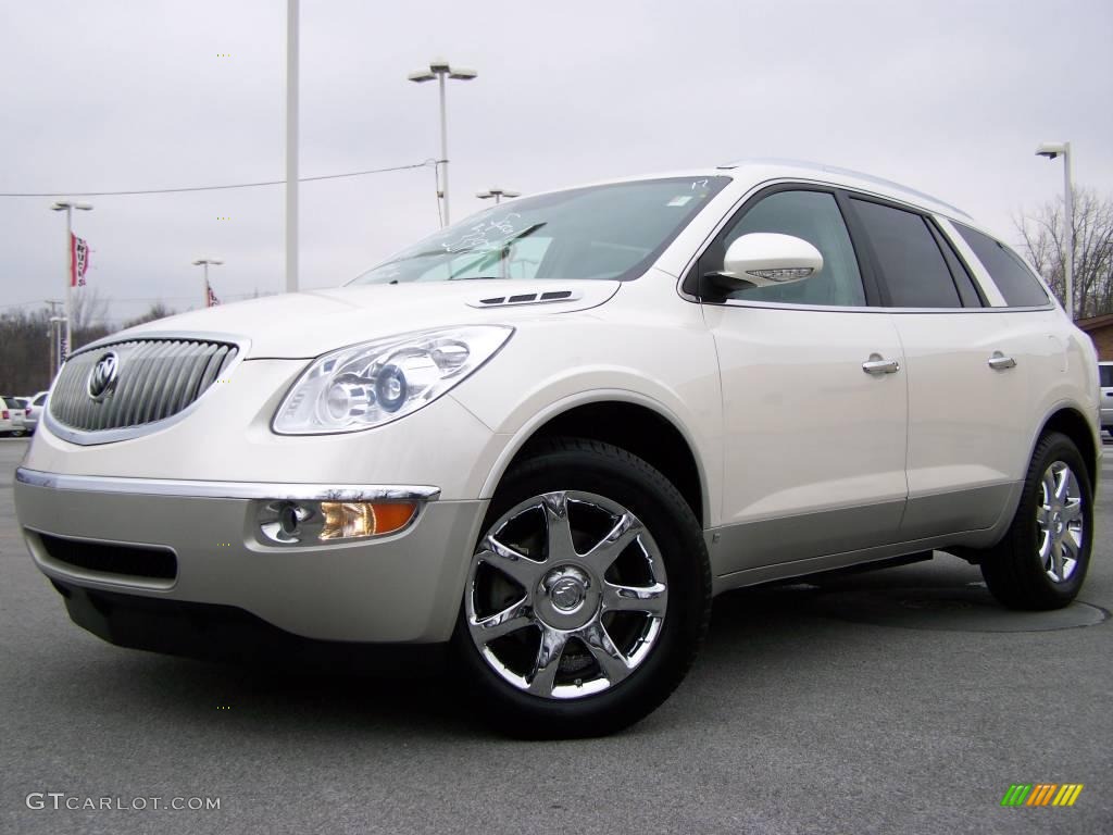 White Diamond Tri Coat Buick Enclave