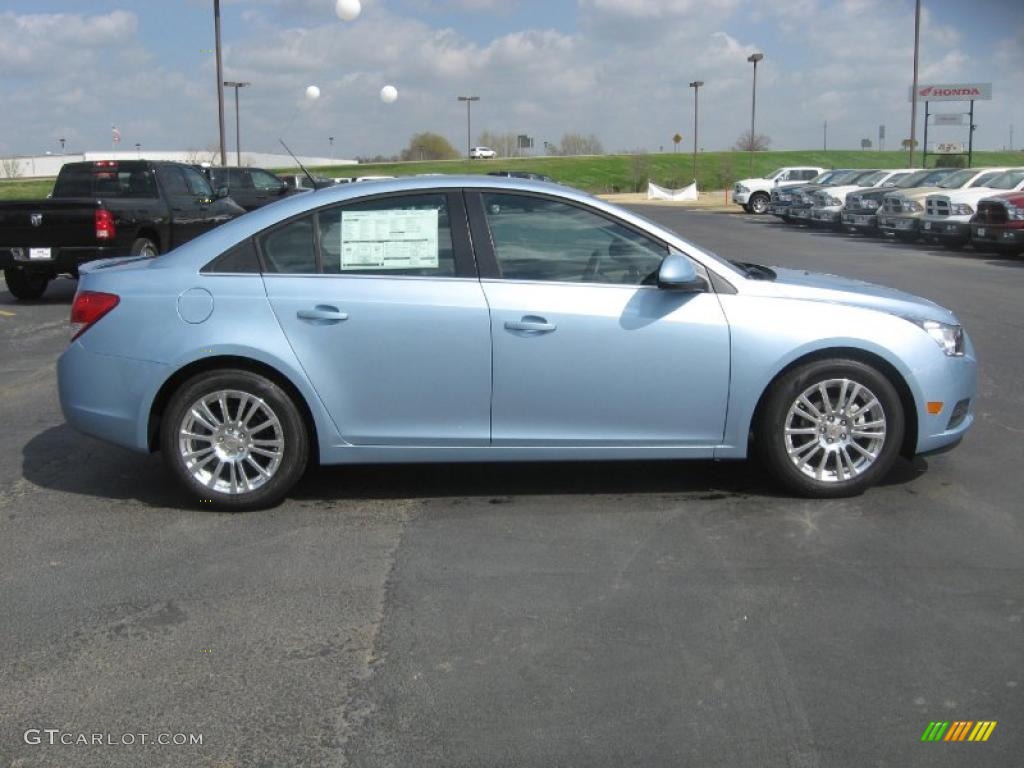 Ice Blue Metallic 2011 Chevrolet Cruze ECO Exterior Photo #47107427