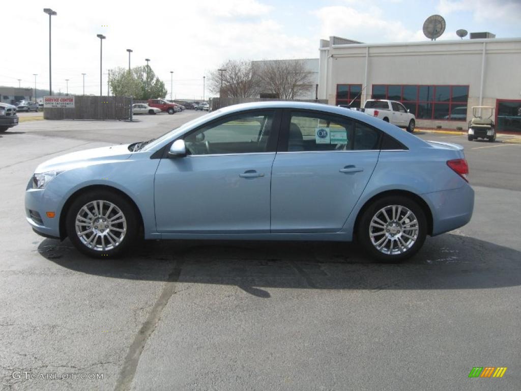 Ice Blue Metallic 2011 Chevrolet Cruze ECO Exterior Photo #47107454