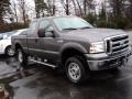 2007 Dark Shadow Grey Metallic Ford F250 Super Duty XLT SuperCab 4x4  photo #2