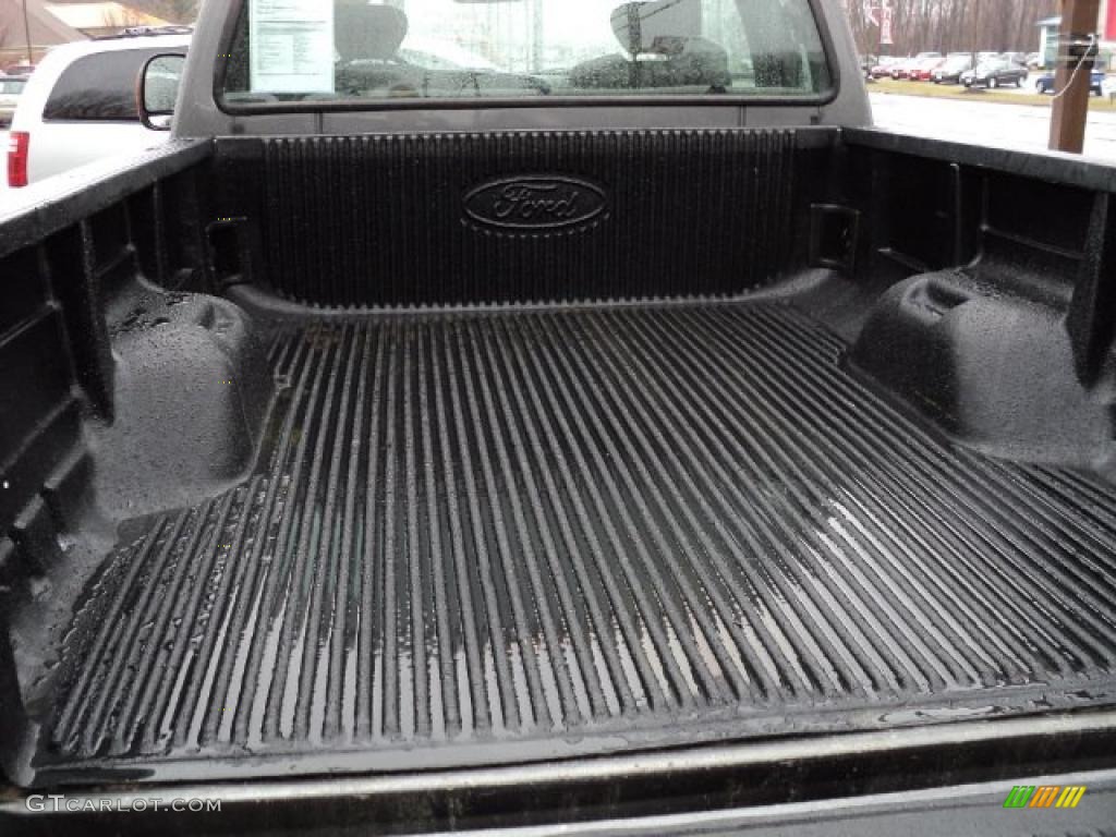 2007 F250 Super Duty XLT SuperCab 4x4 - Dark Shadow Grey Metallic / Dark Flint cloth photo #8