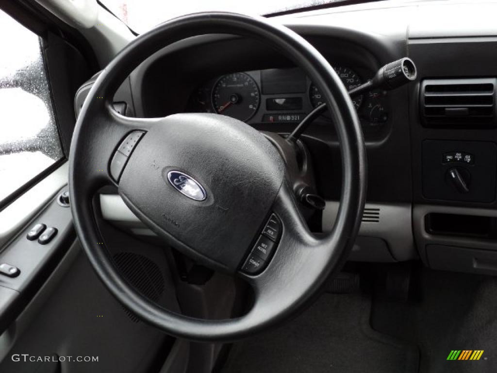 2007 F250 Super Duty XLT SuperCab 4x4 - Dark Shadow Grey Metallic / Dark Flint cloth photo #15