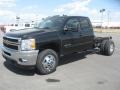 2011 Black Chevrolet Silverado 3500HD LT Extended Cab 4x4  photo #1