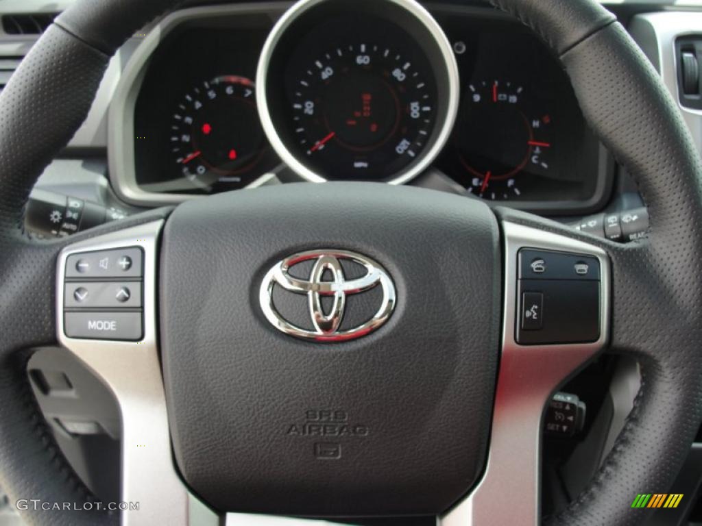 2011 4Runner Limited - Blizzard White Pearl / Black Leather photo #39