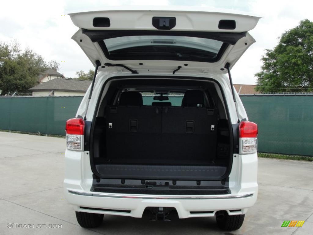 2011 4Runner Limited - Blizzard White Pearl / Black Leather photo #20