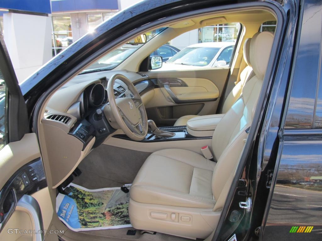 Parchment Interior 2009 Acura MDX Standard MDX Model Photo #47109239