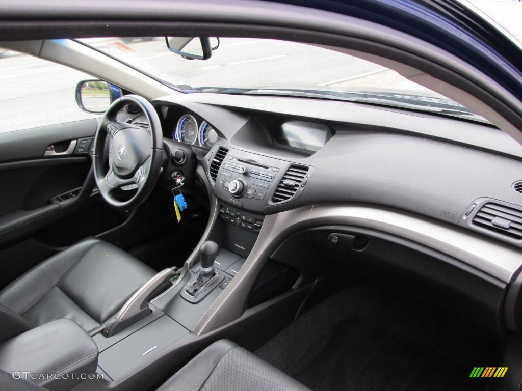 2010 Acura TSX Sedan Ebony Dashboard Photo #47109407