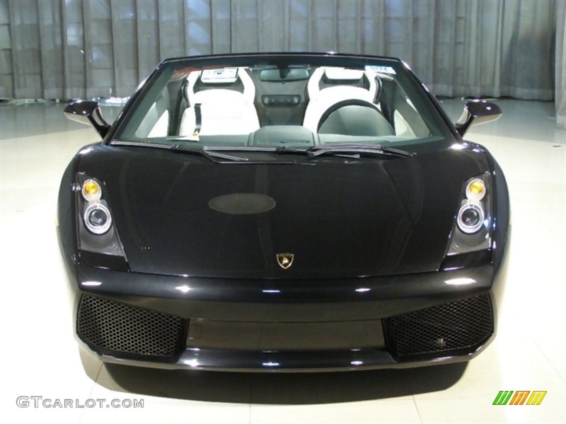 Black Metallic 2007 Lamborghini Gallardo Spyder Exterior Photo #47111