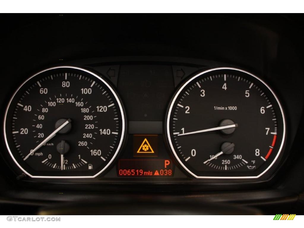 2010 BMW 1 Series 135i Convertible Gauges Photo #47110229