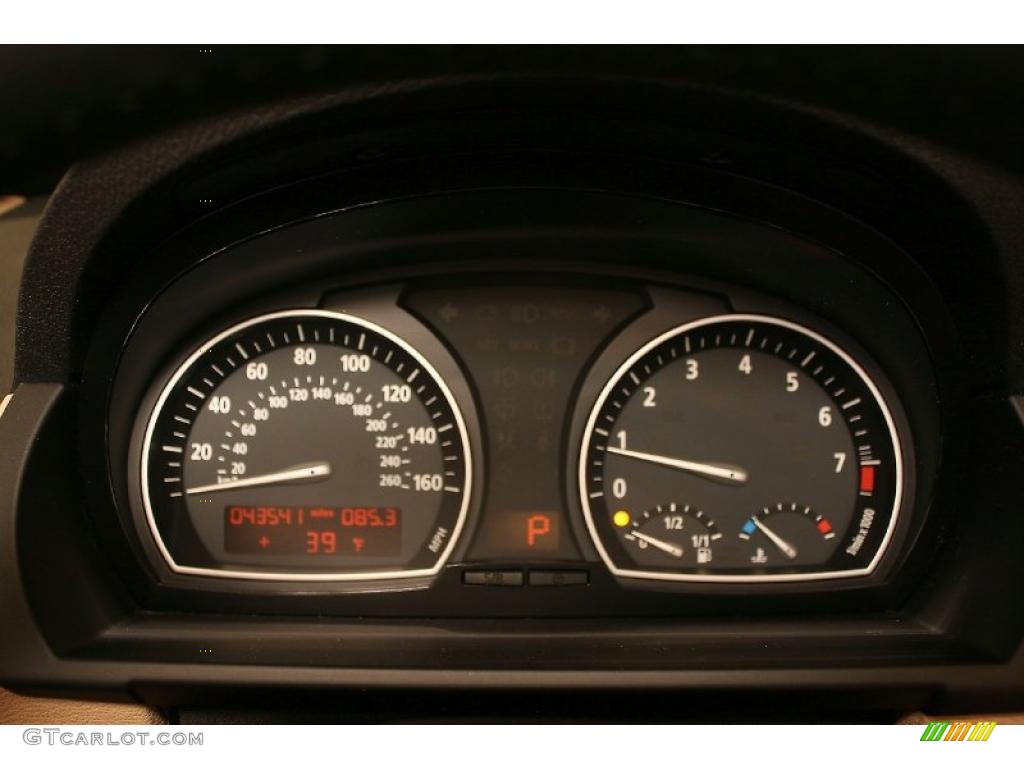 2008 BMW X3 3.0si Gauges Photo #47110349