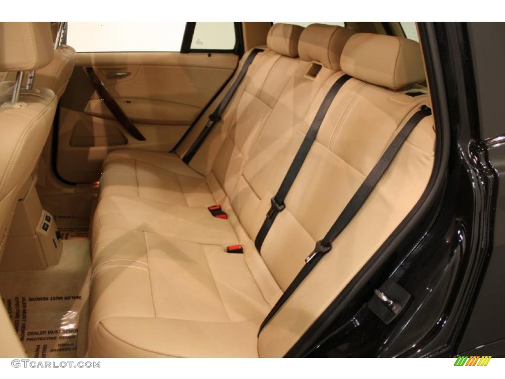 Beige Interior 2008 BMW X3 3.0si Photo #47110364