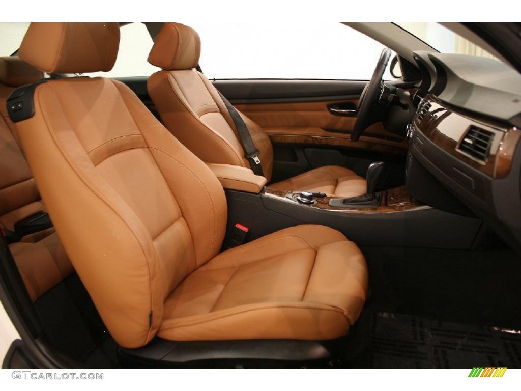 Saddle Brown/Black Interior 2008 BMW 3 Series 328xi Coupe Photo #47110442