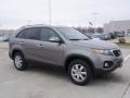 2011 Titanium Silver Kia Sorento LX  photo #1