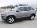 2011 Titanium Silver Kia Sorento LX  photo #3