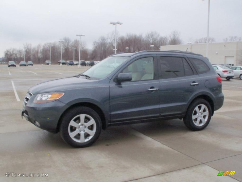 Slate Blue 2007 Hyundai Santa Fe Limited Exterior Photo #47111318