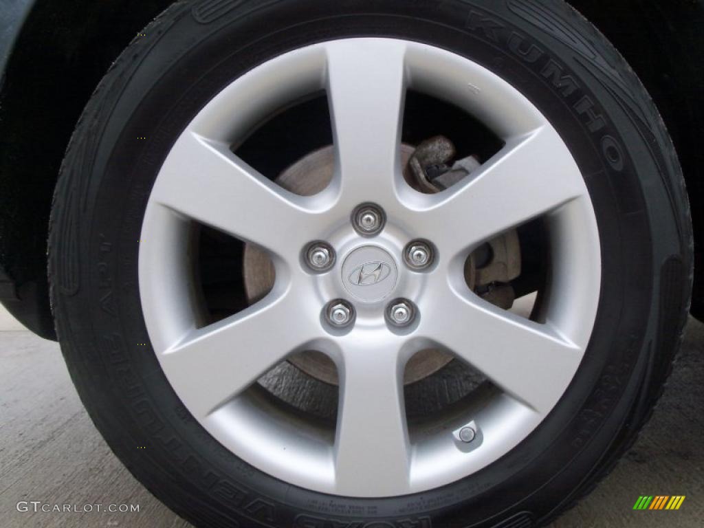 2007 Hyundai Santa Fe Limited Wheel Photo #47111396