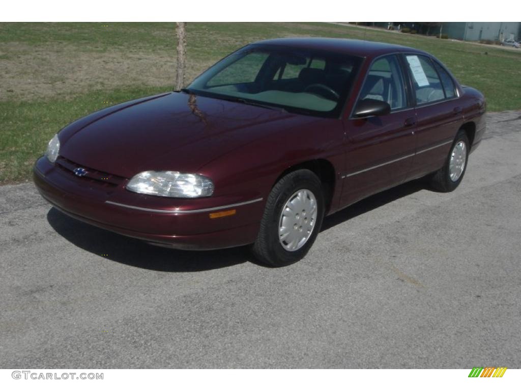 2000 Lumina Sedan - Dark Carmine Red Metallic / Medium Gray photo #23