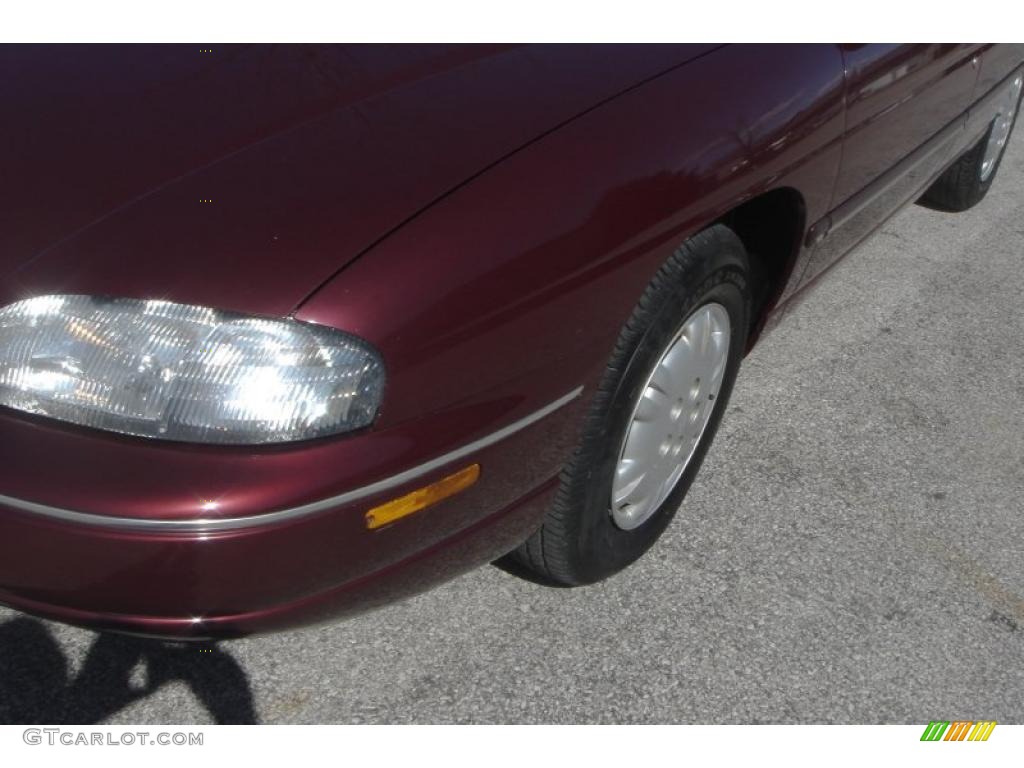 2000 Lumina Sedan - Dark Carmine Red Metallic / Medium Gray photo #25