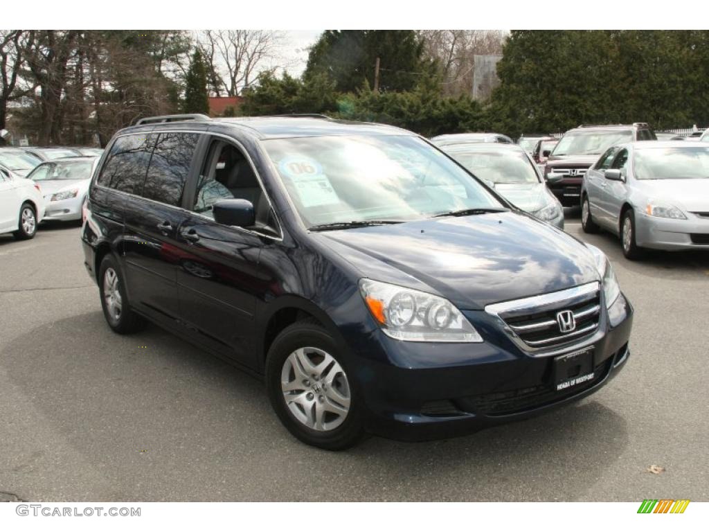 Midnight Blue Pearl 2006 Honda Odyssey EX-L Exterior Photo #47113487