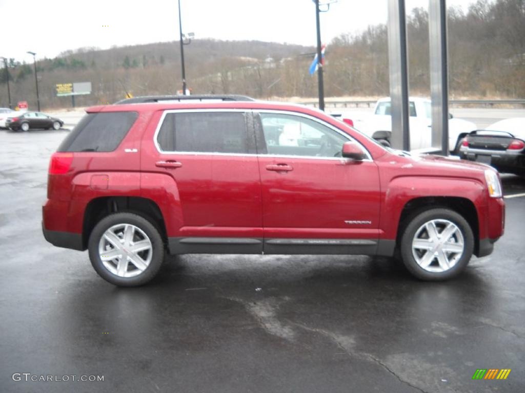 Merlot Jewel Metallic 2011 GMC Terrain SLE AWD Exterior Photo #47113499