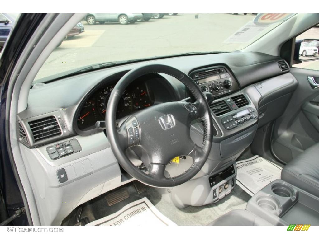 2006 Honda Odyssey EX-L Gray Dashboard Photo #47113550