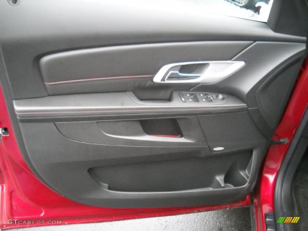 2011 GMC Terrain SLE AWD Jet Black Door Panel Photo #47113577