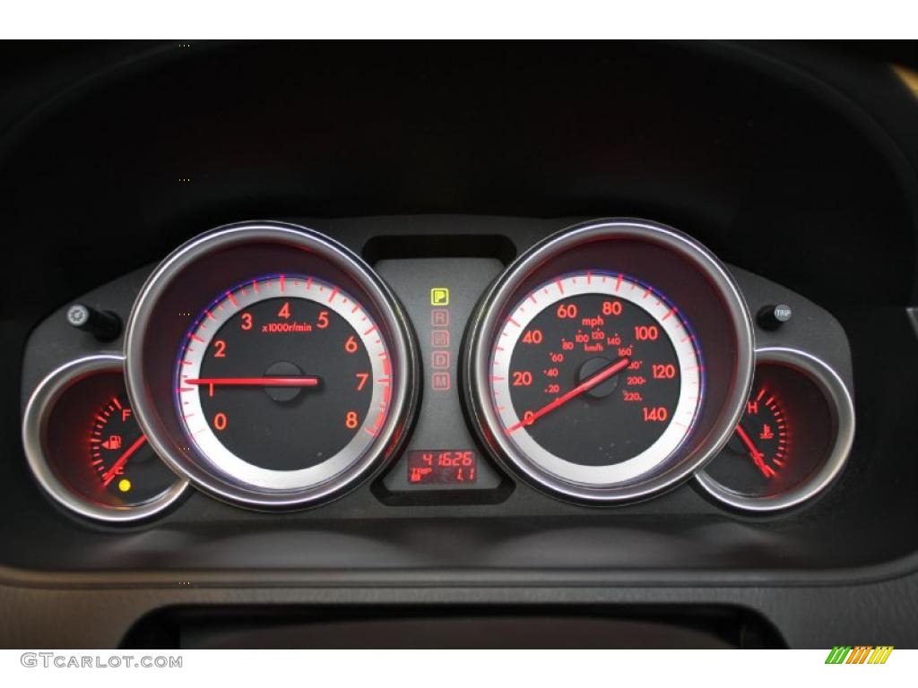 2008 Mazda CX-9 Grand Touring Gauges Photo #47113853
