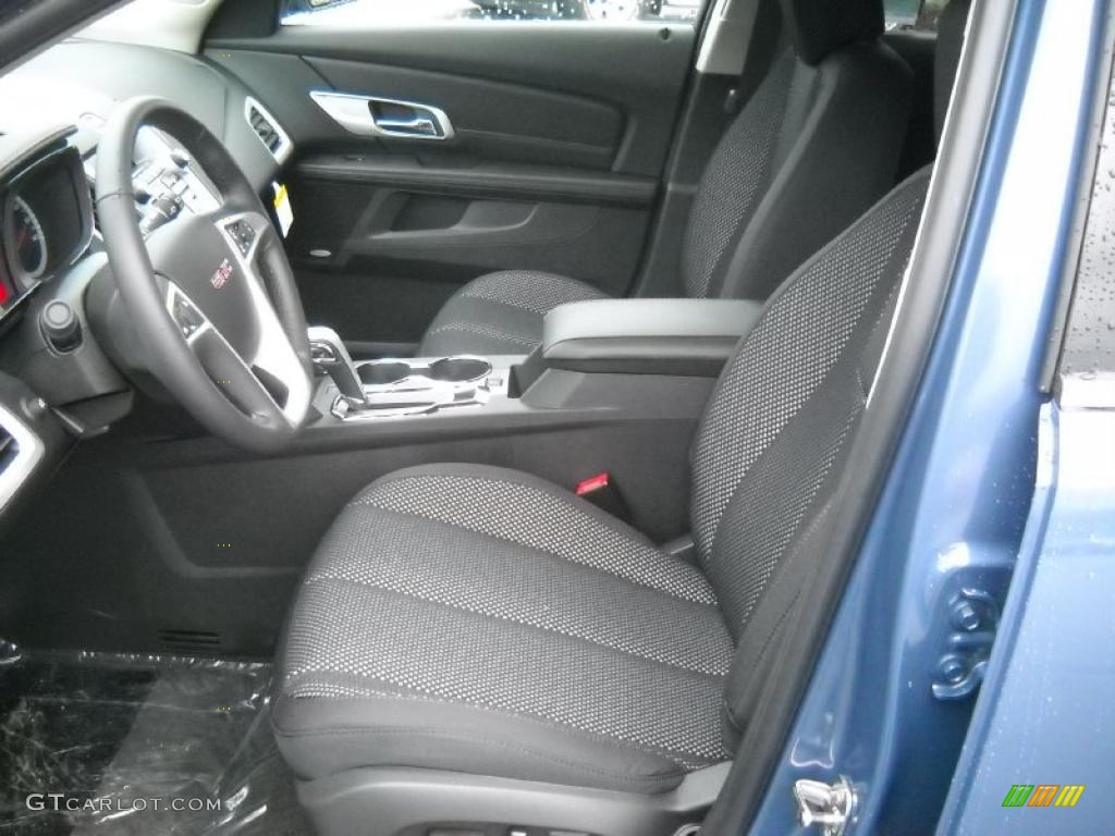 Jet Black Interior 2011 GMC Terrain SLE AWD Photo #47113856