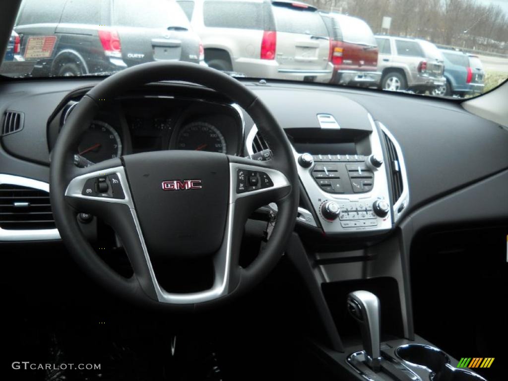 2011 GMC Terrain SLE AWD Jet Black Dashboard Photo #47114024