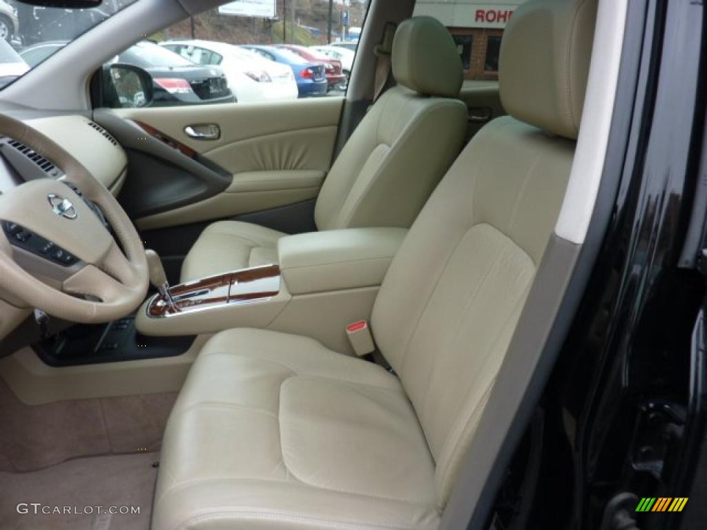 Beige Interior 2009 Nissan Murano LE AWD Photo #47114435