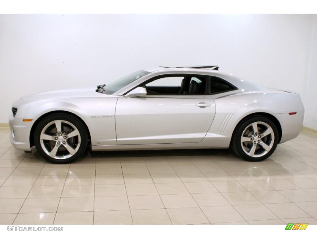 Silver Ice Metallic 2010 Chevrolet Camaro SS Coupe Exterior Photo #47114687