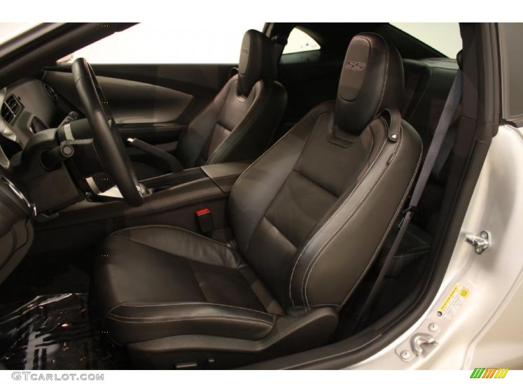 Black Interior 2010 Chevrolet Camaro SS Coupe Photo #47114744