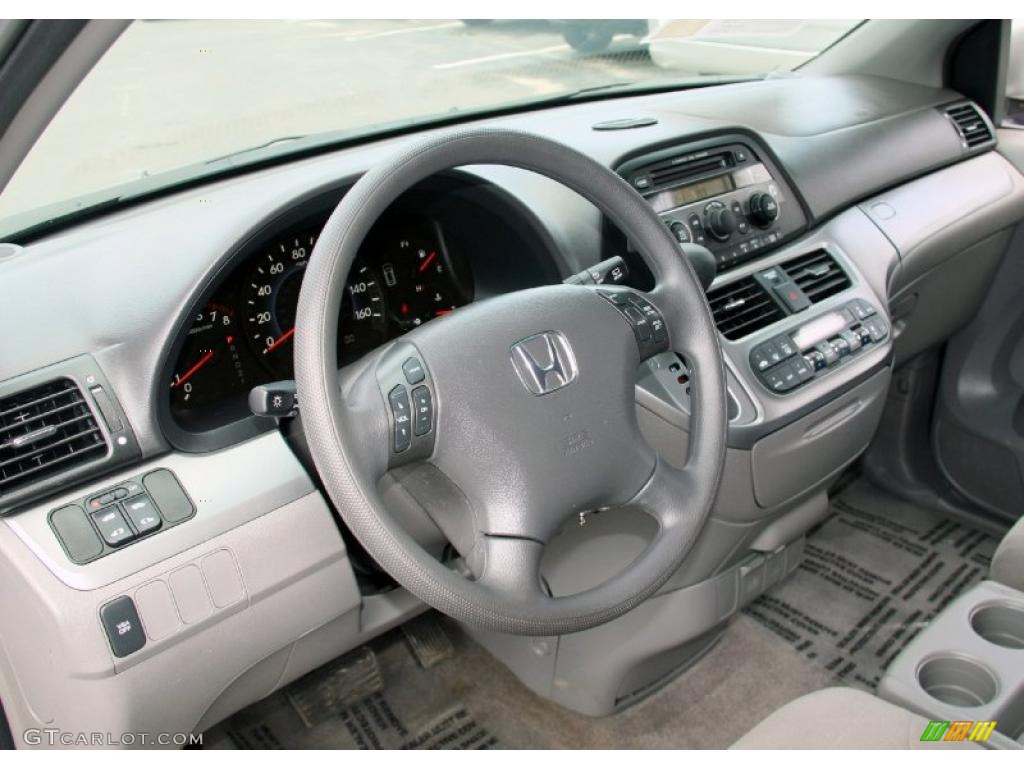 2009 Honda Odyssey EX Gray Dashboard Photo #47114846