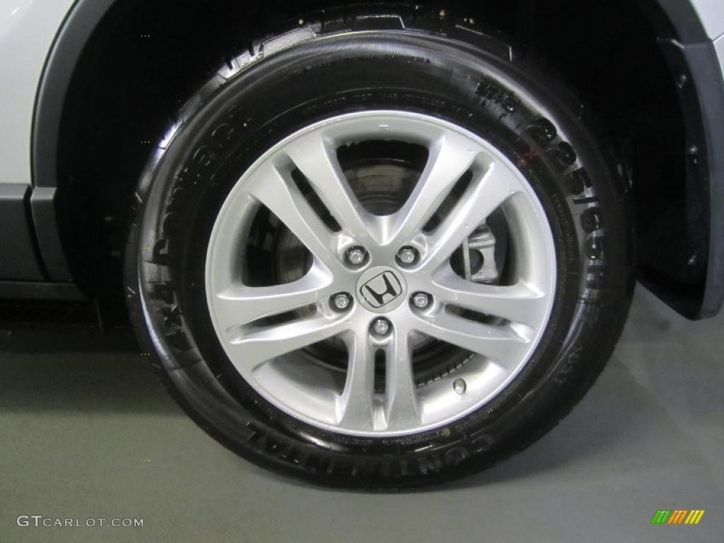 2011 CR-V EX-L 4WD - Alabaster Silver Metallic / Gray photo #7