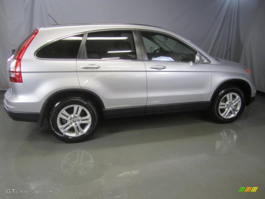 2011 CR-V EX-L 4WD - Alabaster Silver Metallic / Gray photo #11