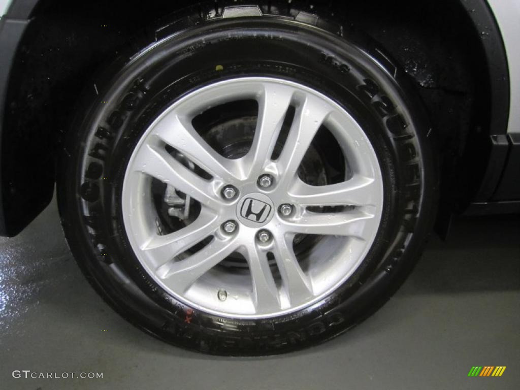 2011 CR-V EX-L 4WD - Alabaster Silver Metallic / Gray photo #14