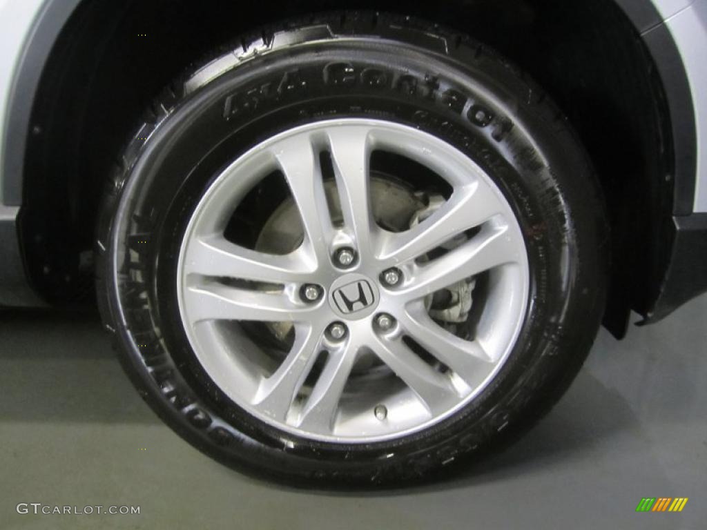 2011 CR-V EX-L 4WD - Alabaster Silver Metallic / Gray photo #15