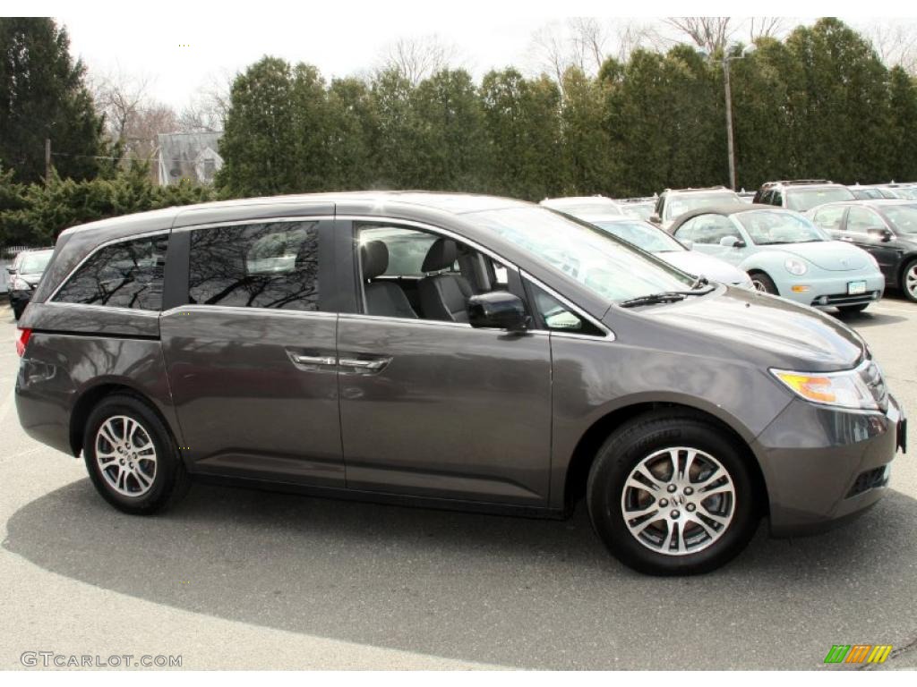 Smoky Topaz Metallic 2011 Honda Odyssey EX-L Exterior Photo #47115461