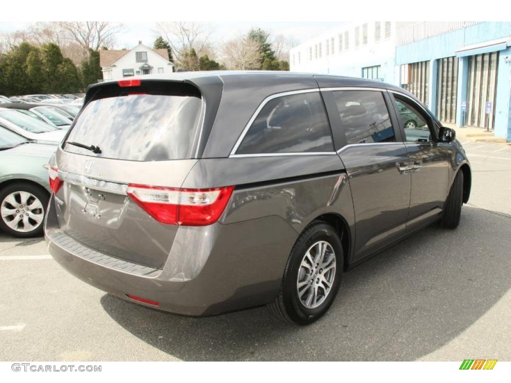 Smoky Topaz Metallic 2011 Honda Odyssey EX-L Exterior Photo #47115476