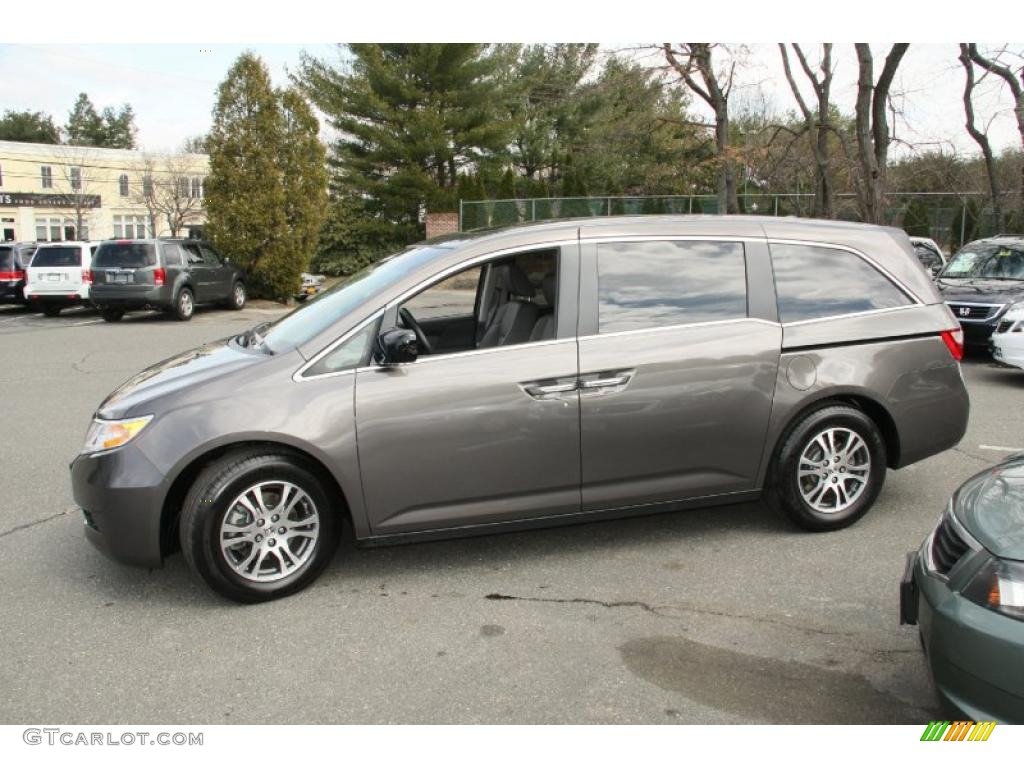 Smoky Topaz Metallic 2011 Honda Odyssey EX-L Exterior Photo #47115572