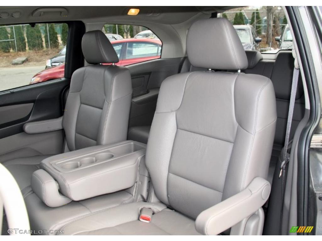 Gray Interior 2011 Honda Odyssey EX-L Photo #47115635