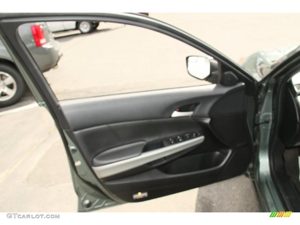 2009 Accord EX-L Sedan - Mystic Green Metallic / Ivory photo #13