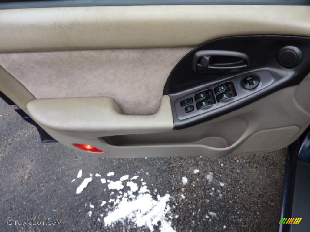 2006 Elantra GLS Sedan - Moonlit Dark Blue / Beige photo #9
