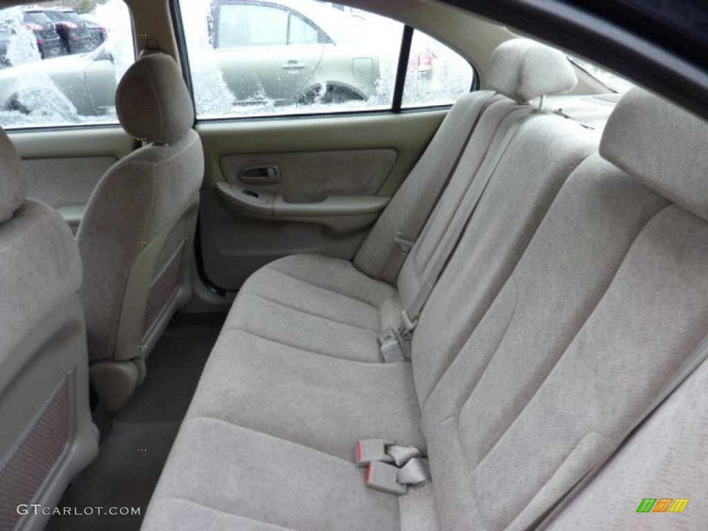 2006 Elantra GLS Sedan - Moonlit Dark Blue / Beige photo #10