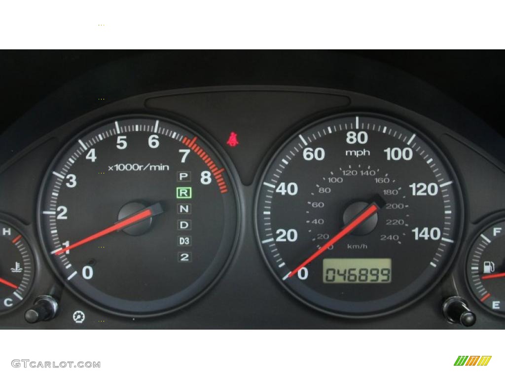 2001 Honda Civic EX Sedan Gauges Photo #47116598