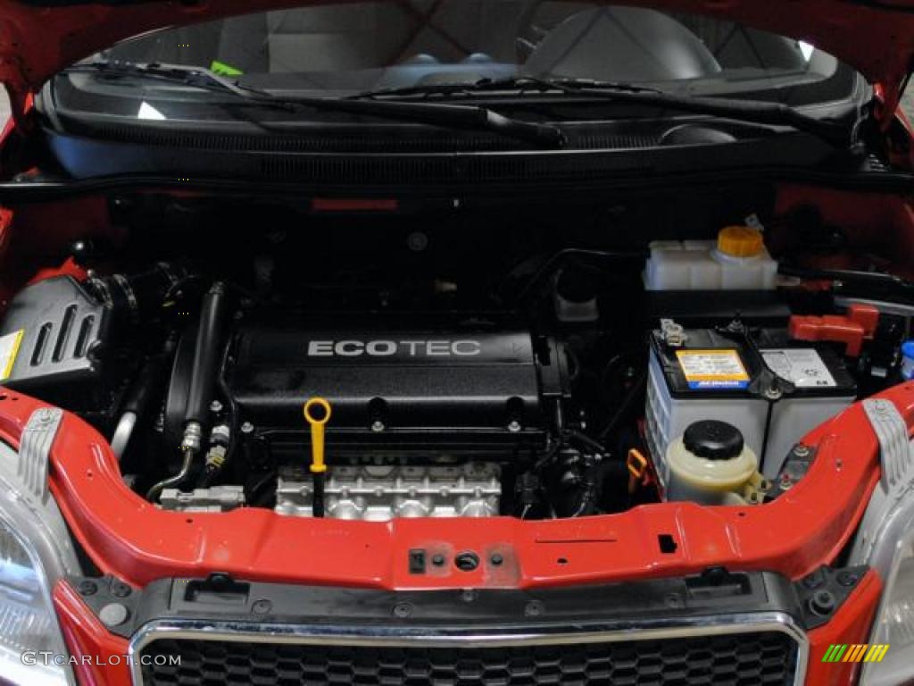 2010 Aveo Aveo5 LT - Sport Red / Charcoal photo #17