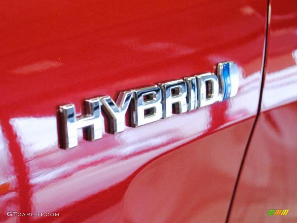 2008 Camry Hybrid - Barcelona Red Metallic / Ash photo #7