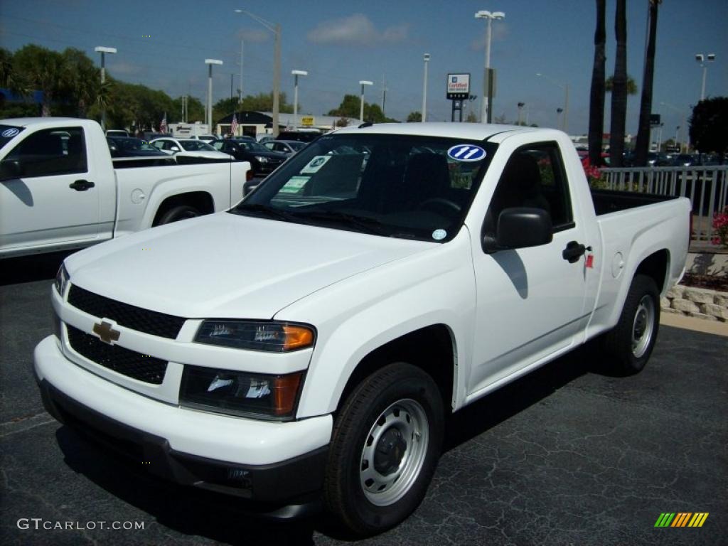 Summit White Chevrolet Colorado